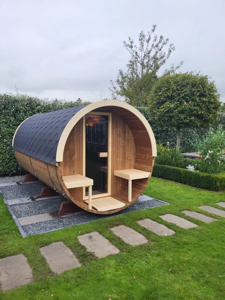 Barrelsauna 4 meter