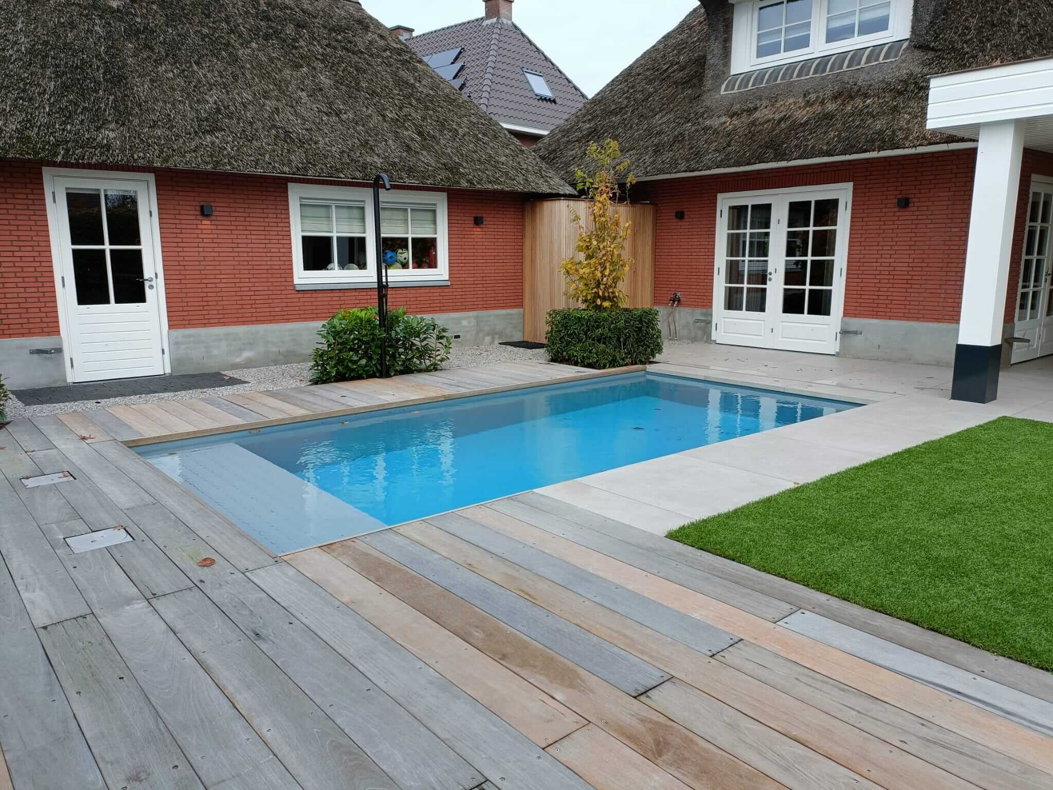 Buitendouche vorstvrij